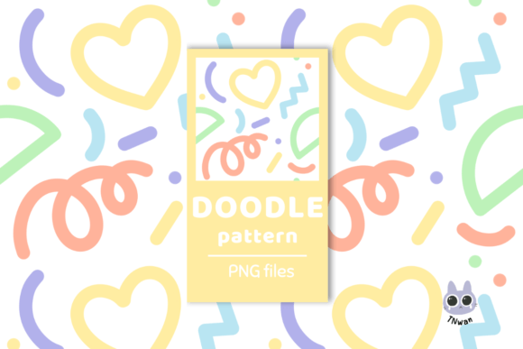 Download Heart Minimal Doodle Valentine Pattern - Minimal Collection